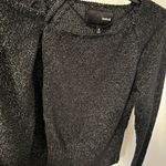 Hurley  Black Metallic Knit Top Photo 8