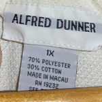 Alfred Dunner  Vintage Cottagecore‎ Embroidered Cardigan Sweater Size 1X Photo 7