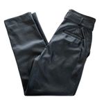 Babaton Aritzia  Command Black Faux Leather Ankle Pants size 8 Photo 5