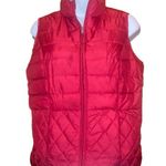 Laura Scott Red  Quilted Puffer Vest Size SP Photo 0