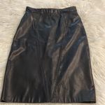 BB Dakota B.B.Dakota Leather Skirt color black excellent condition see photos Photo 11