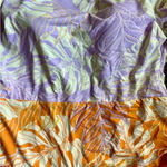 Calia Swimsuit Women’s 16 Purple Orange Long Sleeve Tummy Control One Piece plus Photo 1