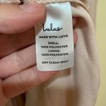 Womens New LuLus Heavenly Hues Deep V Neck High Slit Maxi Dress Blush Pi… Pink Size M Photo 14