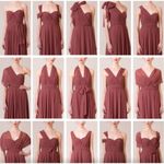 Jenny Yoo Aidan Convertible Strapless Chiffon Gown Size 4 Photo 3