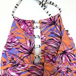 Salt+Cove Hawaii High Neck Halter tankini Swim Top Pink Photo 4