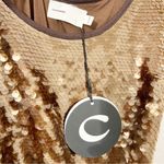 CULTNAKED Tan Dress in Brown Midi Sequin Cocktail Revolve Size XXS NWT Photo 4