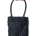 Vintage Y2K Black Beaded Mini Bag Photo 0