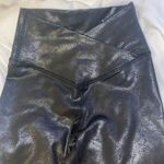 Aerie The Hugger Crossover High Waisted Crackle Leggings Photo 4