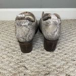 FREEBIRD by Steven  Sadie Leather Booties in Snake Black/White Women’s Size 9 Photo 5