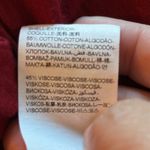 Desigual  Cabernet‎ Red Sleeveless Top Tee Sequins Question Mark Why? Size Large Photo 12