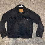 Levi's Black Levi’s Denim Jacket Women’s Photo 0
