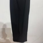 Aidan Mattox  Black Cut-Out Scoop Neck Maxi Evening Gown Sz 4 NWT Photo 3