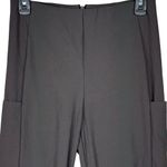 Athleta  SZ 4 Skinny Pants Rear Zip Side Pockets Slits Stretch Flat Front Hi-Rise Photo 1