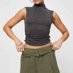 LIONESS Utility Green Mini Skirt Photo 5