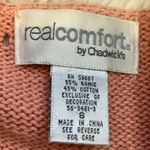 Chadwick's Real Comfort Vintage Bead Wooden Butterfly Cute Kawaii Unique Size Small Sweater Photo 8