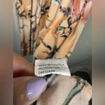 Jaase Peach Floral Flutter Maxi Dress Small Photo 7