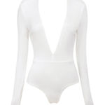 House Of CB  White Bodysuit Photo 0