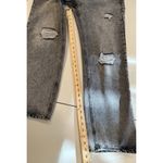 Aeropostale 90s Baggy Jeans Womens 6 Distressed Grunge Punk Streetwear Skater Black Photo 4