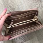 Kate Spade Neda Glitter Greta Cityscape Wallet Blush Pink Photo 7