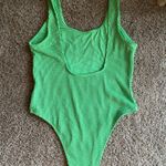 H&M  Green One-Piece Swimsuit Photo 1