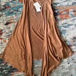 Brown Sleeveless vest Photo 2