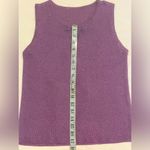 Vintage 90s y2k Metallic Knti Sleeveless Tank Top Size 4 Photo 5