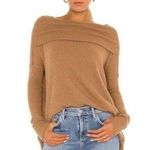 Free People Juicy Long Sleeve Waffle Cowl Neck Top Size Medium NWT Photo 0