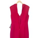 Eliza J NWT Cascading Ruffle Sleeveless Tailored Red Cocktail Dress Size 10 NEW Photo 10