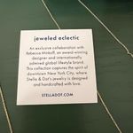 Stella & Dot Prima layered necklace gold gray bead Photo 5