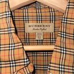 Burberry  London England Classic Vintage Check Button Up Shirt Womens 14 EUC Photo 5