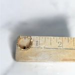 Gold Plated Huggie Wave Cubic Zirconia Earrings NEW Photo 4