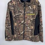 Drift Creek Outdoors OREGON DUCKS Hunting Jacket XL Brown Camo Fleece Lined Photo 2