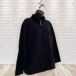 Karen Scott sport black track suit jacket Photo 2