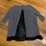 Lane Bryant Black White Dotted Open Front Kimono Cardigan Mesh Plus Size 22 24 Photo 3