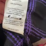 Mara Hoffman Tulay Midi Skirt Penny Plaid Black And Purple Photo 14