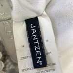 Jantzen  Black & Ivory Print Tankini Swim Bathing Suit Top 14 Photo 4