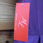 Monique Lhuillier NWT Purple Hi Lo Dress Gown Photo 7