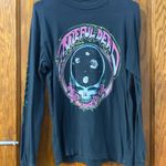 Daydreamer  Space Face GRATEFUL DEAD Vintage Black Long Sleeve Top Size XS Photo 3