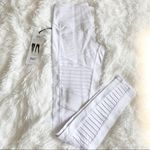 Alo Yoga Alo Moto Legging White Size small Photo 0