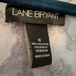 Lane Bryant New NWT  Twinset Cardigan Tank Top Beaded Embellishment Blue 14 16 Photo 6