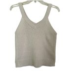 Madewell  Stockton Sweater Tank Ivory Cream Size XS Item H8190 Photo 3