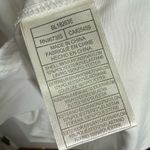 BB Dakota Evereve  White V-Neck Ruffle-Sleeve Shift Dress W1870 Sz M Photo 8