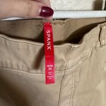 Spanx  Stretch Twill Cropped Khaki Wide‎ Leg Pant Size Medium Tan Photo 5