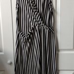 Bar III striped asymmetrical dress Photo 4