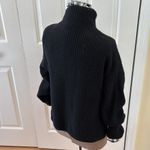 Rails  Black cashmere and lambswool Turtleneck long sleeve relaxed fit sweater Photo 1