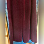 Lulus  Glittering Burgundy Pants NWT‎ Photo 3