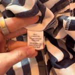 Altar'd State Altar'd State Striped Fit and Flare Navy Dress Casual Dress Dress Small Photo 7