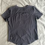 Lululemon High Neck Running and Training T-Shirt in Grey Photo 2
