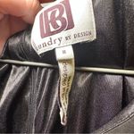 Laundry by Design  Black Elbow Sleeve Rhinestone Accent Dress 8 Photo 2