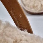 Tory Burch Women's Miller Cloud Medallion Shearling Thong Sandals Size 9 NEW Photo 4